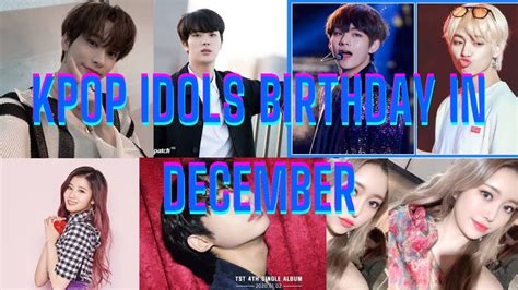 kpop idols born in december|december kpop birthday.